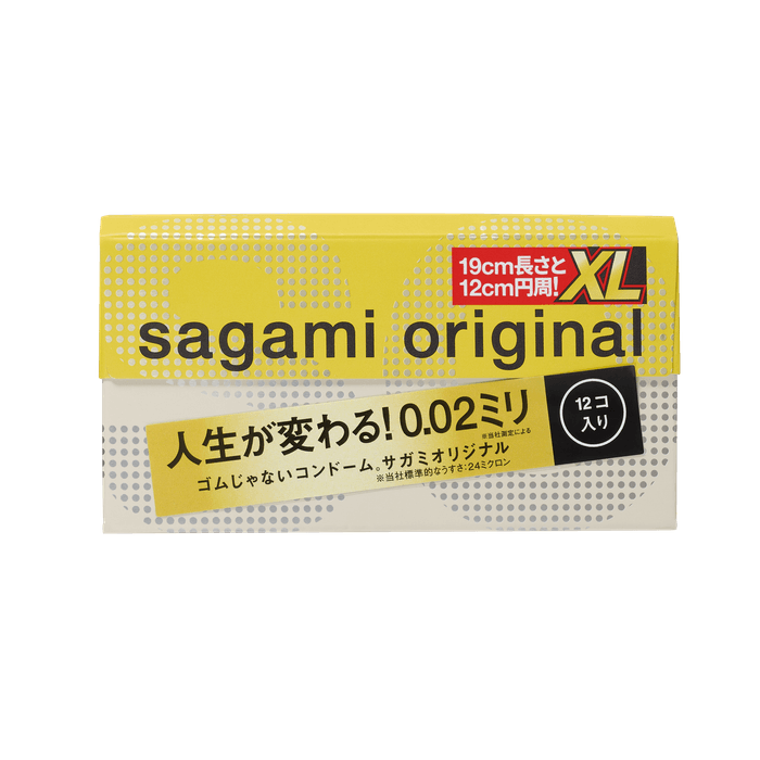 sagami original(サガミオリジナル)0.02 XLサイズ 12個入り
